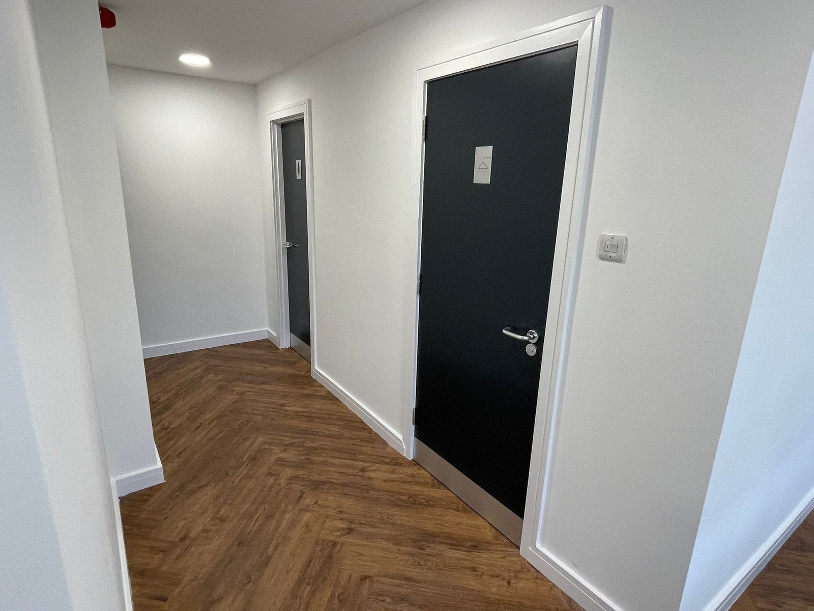 Freshly finished hallway and doors by Fratton Group PTY LTD