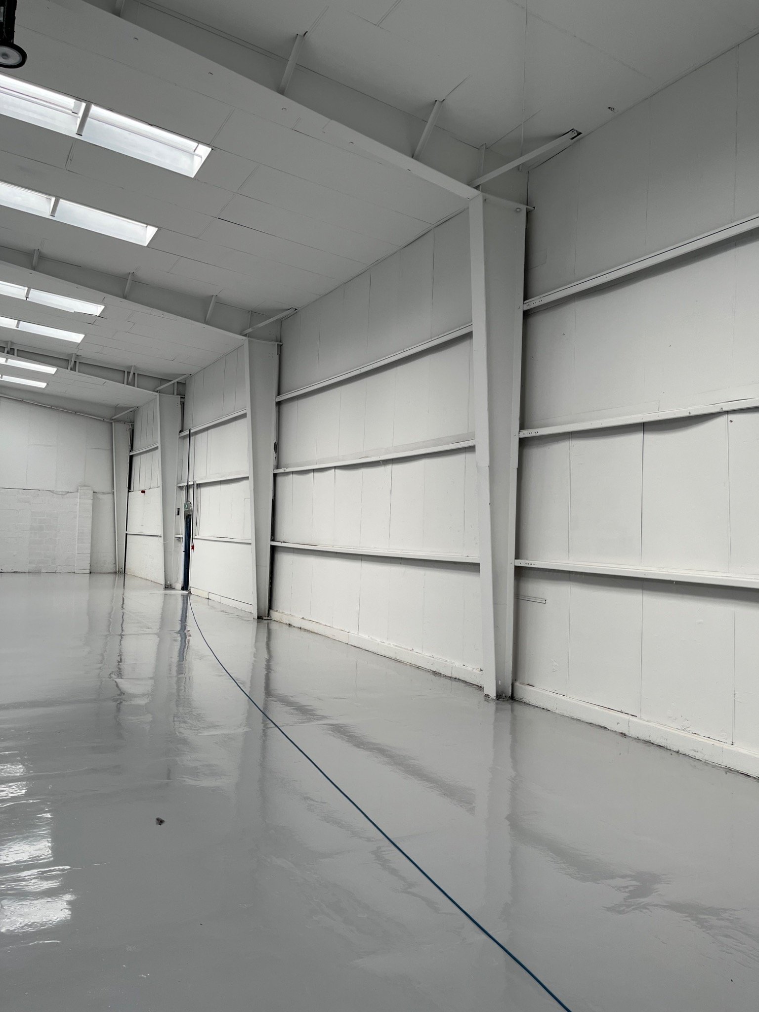 Freshly painted commercial interior by Fratton Group PTY LTD